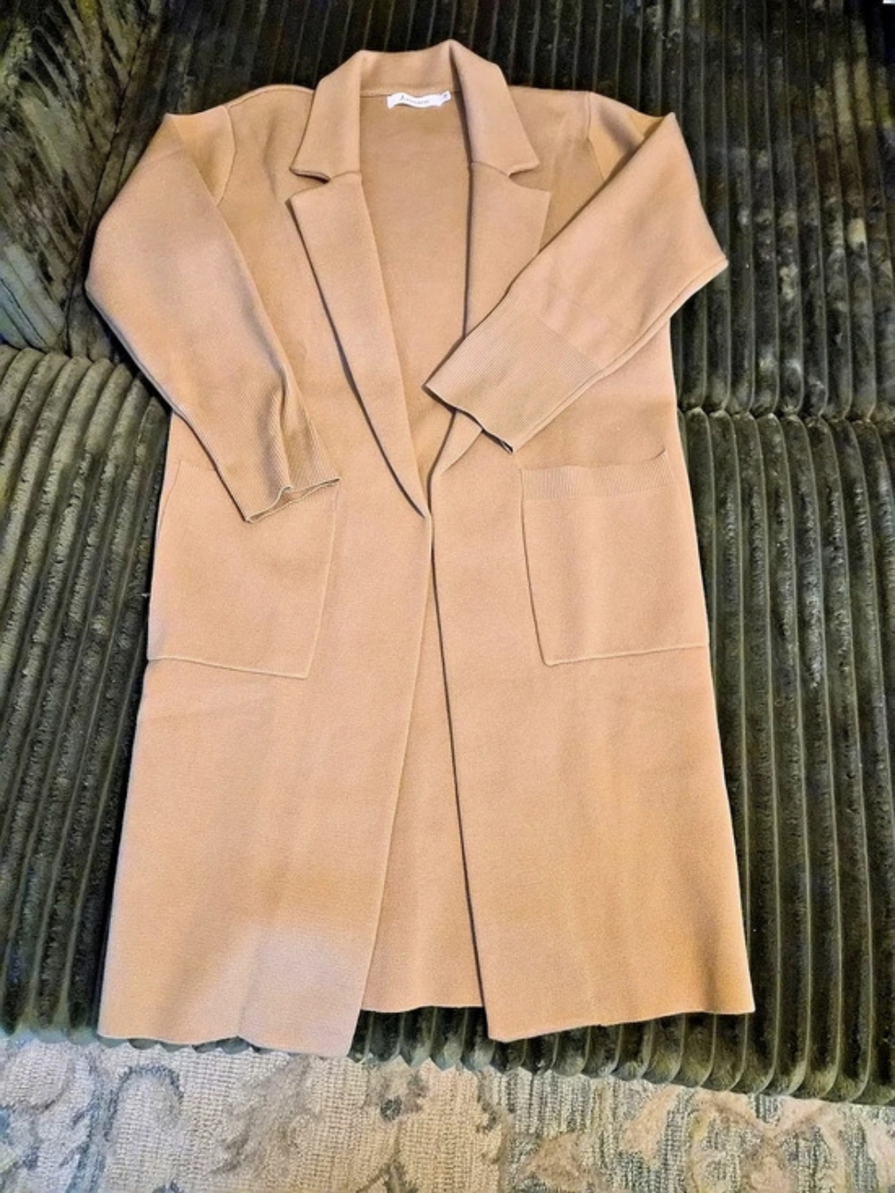 Longline Knit Blazer